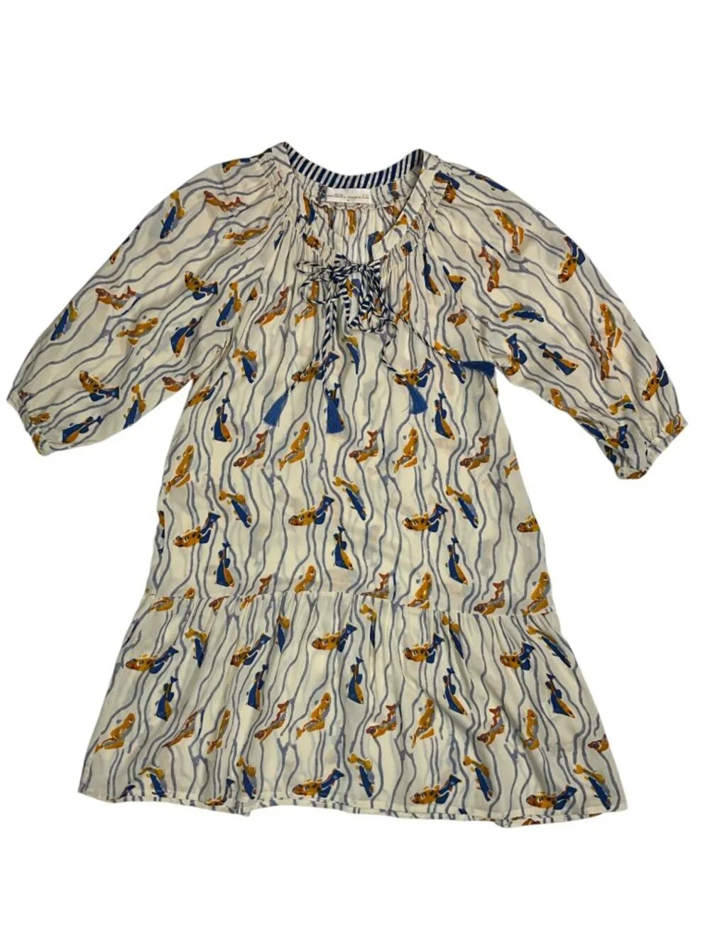 Natalie Martin Mini Dress M Pisces Print